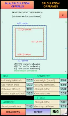 Reinforced concrete walls... and frames android App screenshot 0